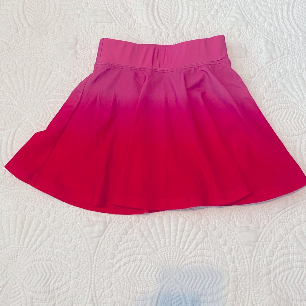 JesKids pink and red ombré skort